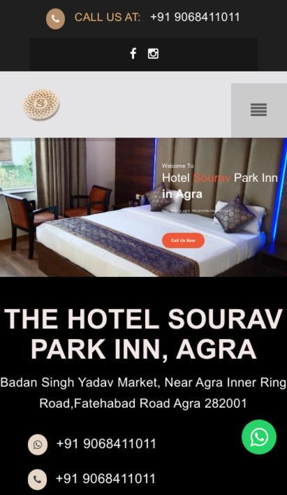 Hotel Sourav Park Inn Agra Agra  Extérieur photo